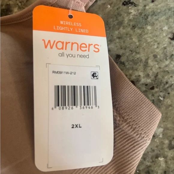 Warner’s NEW wireless smoothing bra, size 2XL - Picture 4 of 6